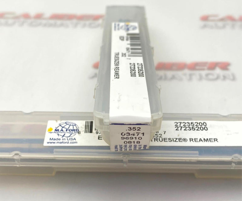 Load image into Gallery viewer, M.A. FORD 27235200 .3520&quot; Size Solid Carbide Straight Flute Straight Shank Chuc - Caliber Automation Online Store

