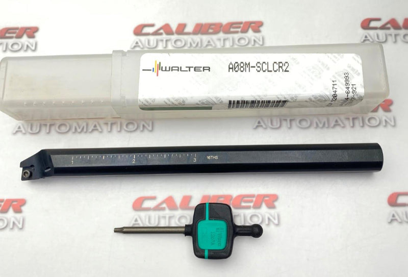 Load image into Gallery viewer, WALTER A08M-SCLCR2 Steel Coolant Thru Boring Bar - Caliber Automation Online Store
