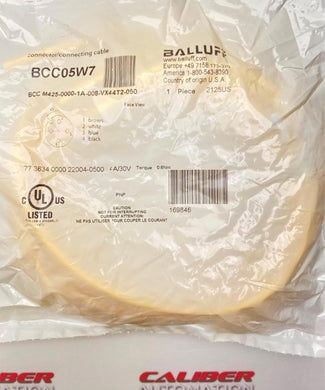 BALLUFF BCC05W7 Connector/connecting Cable Female - Caliber Automation Online Store