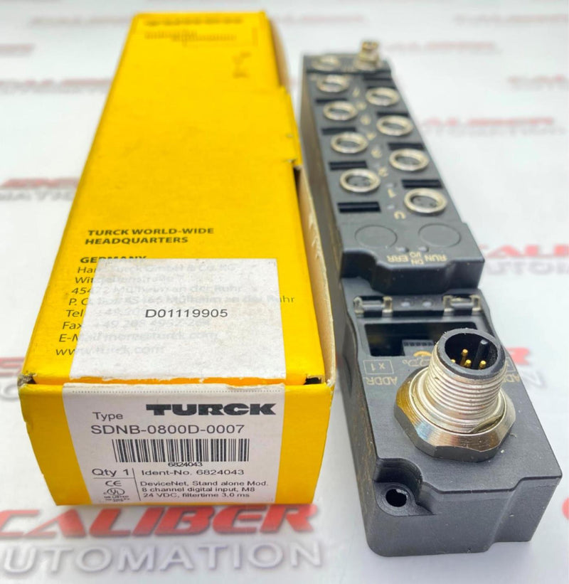 Load image into Gallery viewer, TURCK SDNB-0800D-0007 Fieldbus, Fieldbus Accessories, DeviceNet - Caliber Automation Online Store
