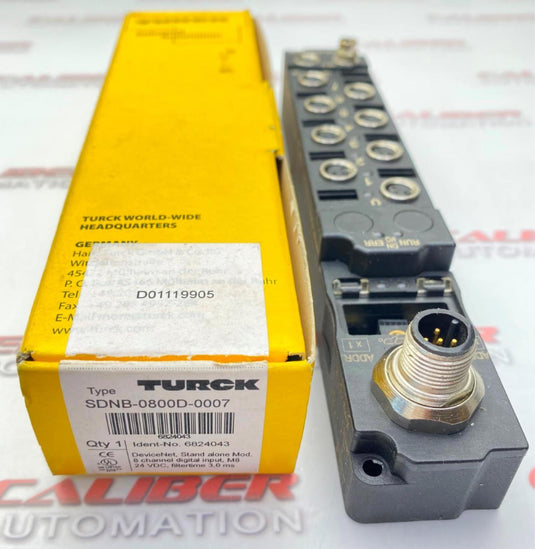 TURCK SDNB-0800D-0007 Fieldbus, Fieldbus Accessories, DeviceNet - Caliber Automation Online Store