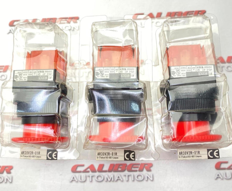 Load image into Gallery viewer, FUJI AR30V2R-01R Emergency Stop Button Switch - Caliber Automation Online Store

