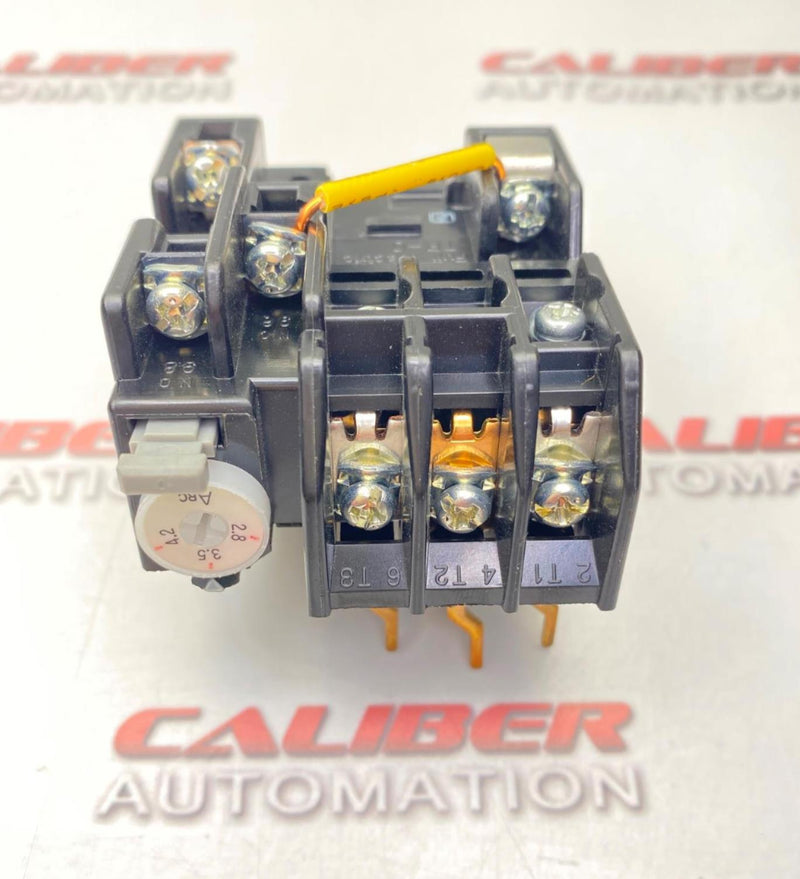 Load image into Gallery viewer, FUJI ELECTRIC TR-0 TR-O 2.8-4.2A Thermal Overload Relay - Caliber Automation Online Store
