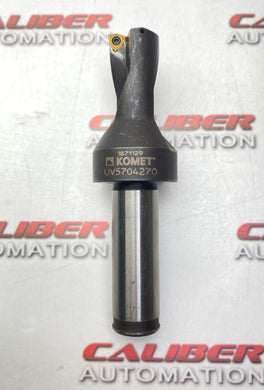 KOMET UV5704270 Coolant Thru Indexable Drill  (USED) - Caliber Automation Online Store
