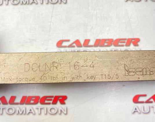 ISCAR DCLNR 16-4 Indexable Turning Tool Holder  (USED) - Caliber Automation Online Store