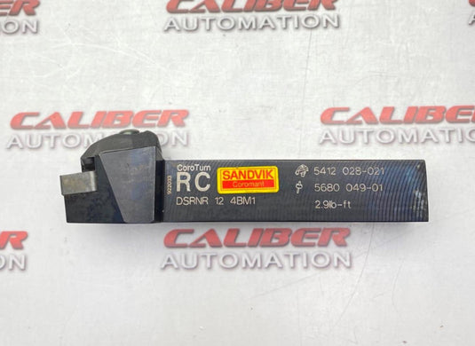 SANDVIK DSRNR 12 4BM1 Toolholder (NEW) - Caliber Automation Online Store