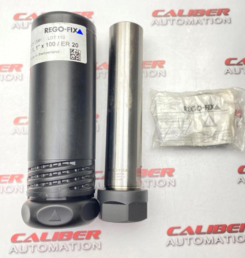 Load image into Gallery viewer, REGO-FIX 2625.12061 LOT110 CYL1&quot;x100/ER 20 Collet Chuck (NEW) - Caliber Automation Online Store
