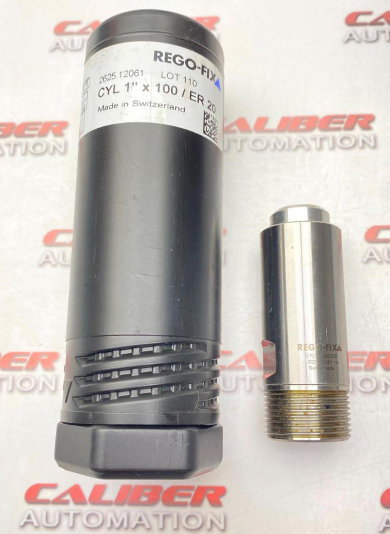 Load image into Gallery viewer, REGO-FIX 2625.12061.109 CYL 1&quot;x100/ER20  Collet Chuck (USED) - Caliber Automation Online Store
