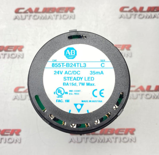 ALLEN-BRADLEY 855T-B24TL3 Steady Led-Light Module (USED) - Caliber Automation Online Store