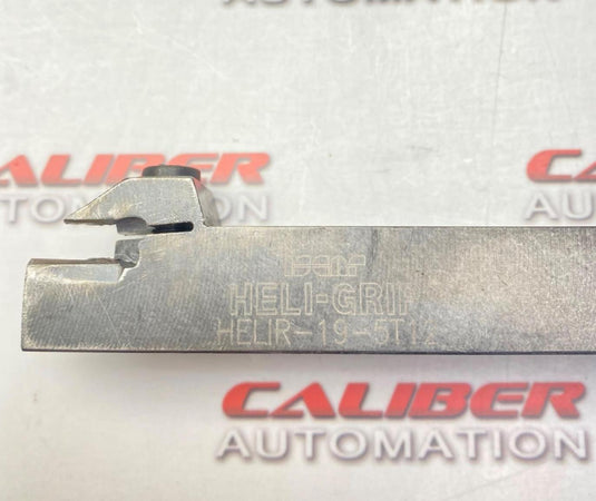 ISCAR HELI-GRIP Helir-19-5T12 Indexable Grooving Toolholder (USED) - Caliber Automation Online Store
