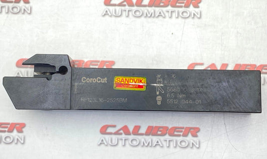 SANDVIK RF123L16-2525BM Indexable Grooving Toolholder (USED) - Caliber Automation Online Store