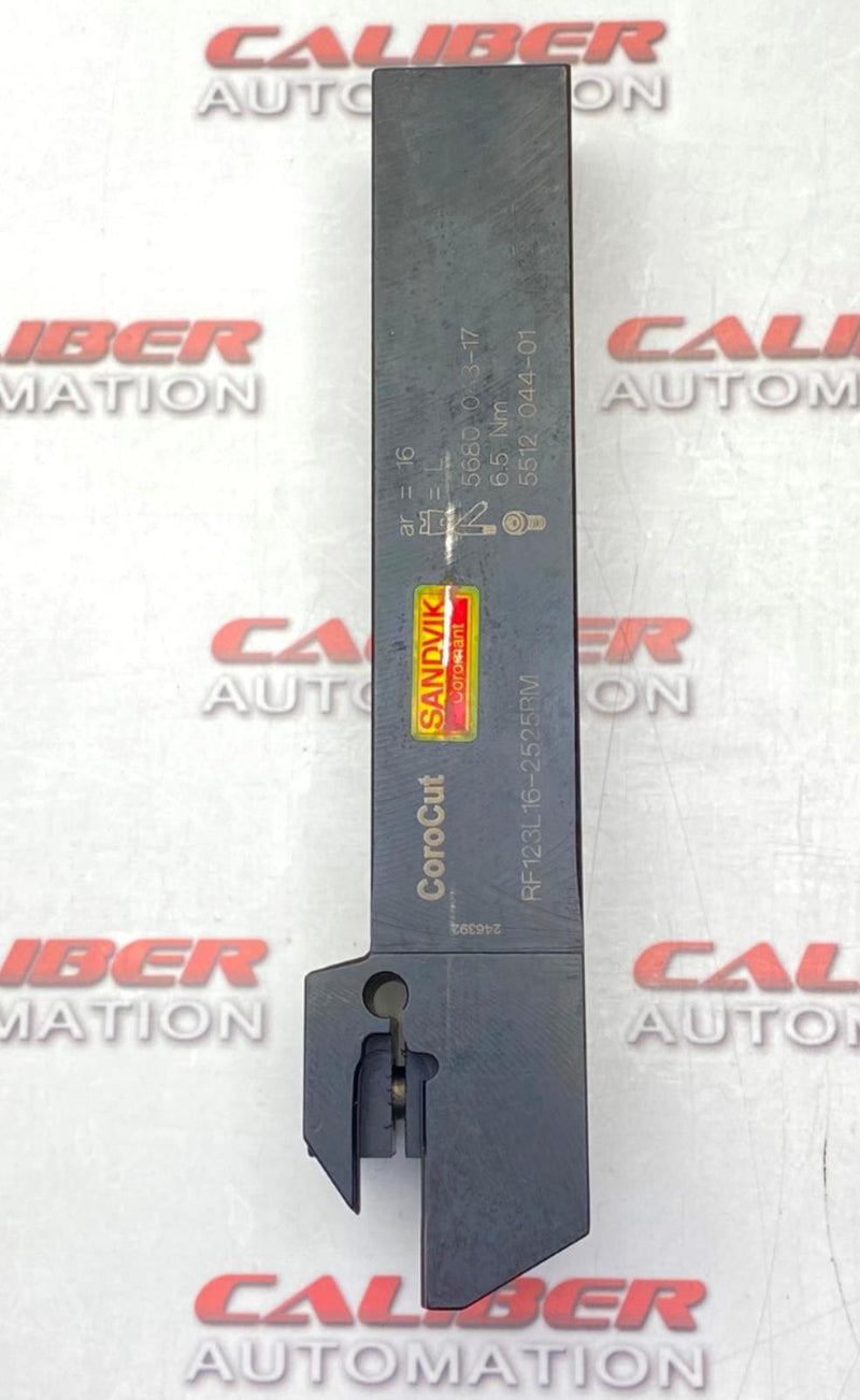 Load image into Gallery viewer, SANDVIK RF123L16-2525BM Indexable Grooving Toolholder (USED) - Caliber Automation Online Store
