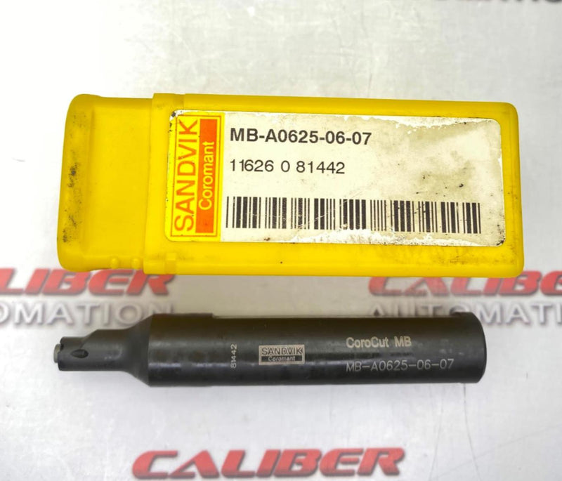 Load image into Gallery viewer, SANDVIK MB-A0625-06-07 Grooving Threading Boring Bar (NEW) - Caliber Automation Online Store
