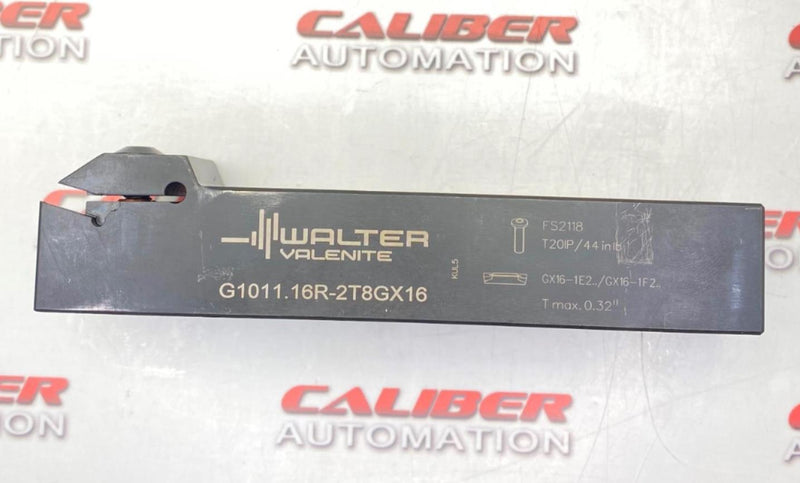 Load image into Gallery viewer, WALTER G1011.16R-2T8GX16  Grooving Tool Holder (NEW DEMO) - Caliber Automation Online Store
