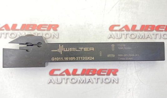 WALTER G1011.1616R-3T12GX24 Indexable Grooving Tool Holder (NEW) - Caliber Automation Online Store