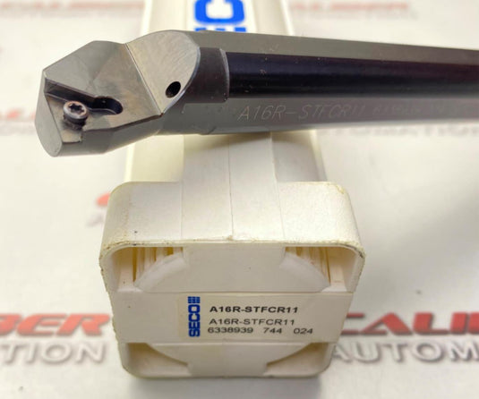 SECO A16R-STFCR11 Coolant Thru Indexable Boring Bar (NEW) - Caliber Automation Online Store