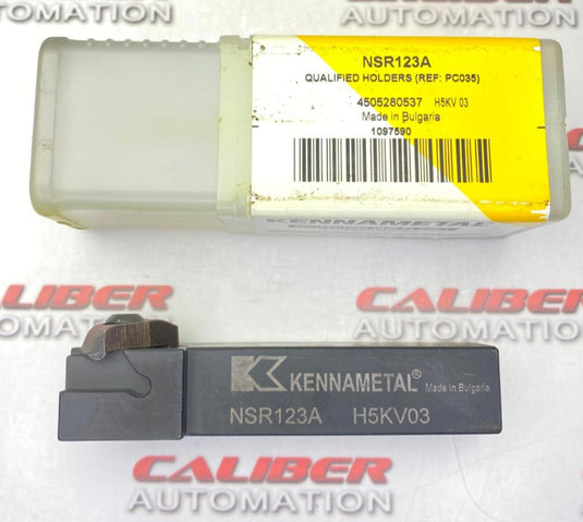 KENNAMETAL NSR123A Lathe Threading Tool Holder (NEW) - Caliber Automation Online Store