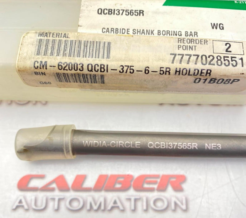 Load image into Gallery viewer, WIDIA CIRCLE QCBI37565R Carbide Shank  Boring Bar (NEW) - Caliber Automation Online Store
