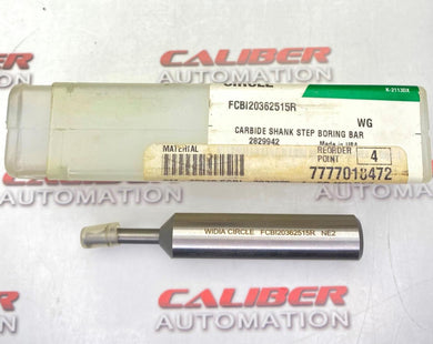 WIDIA CIRCLE FCB120362515R Carbide Shank Step Boring Bar (NEW) - Caliber Automation Online Store
