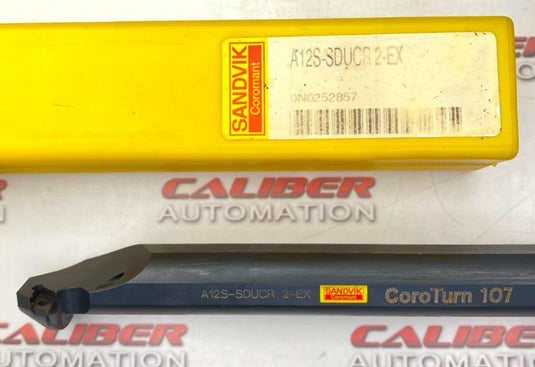 SANDVIK A12S-SDUCR 2-EX Indexable Boring Bar (NEW) - Caliber Automation Online Store