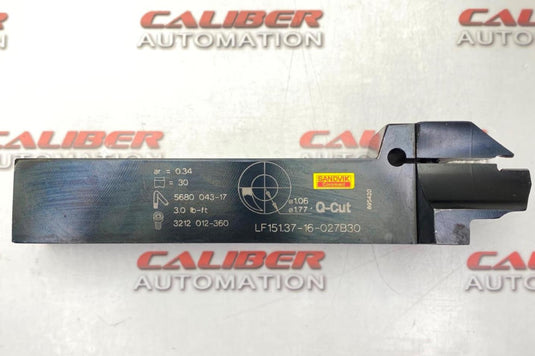 SANDVIK LF151.37-16-027B30 Indexable Grooving Toolholder (NEW) - Caliber Automation Online Store