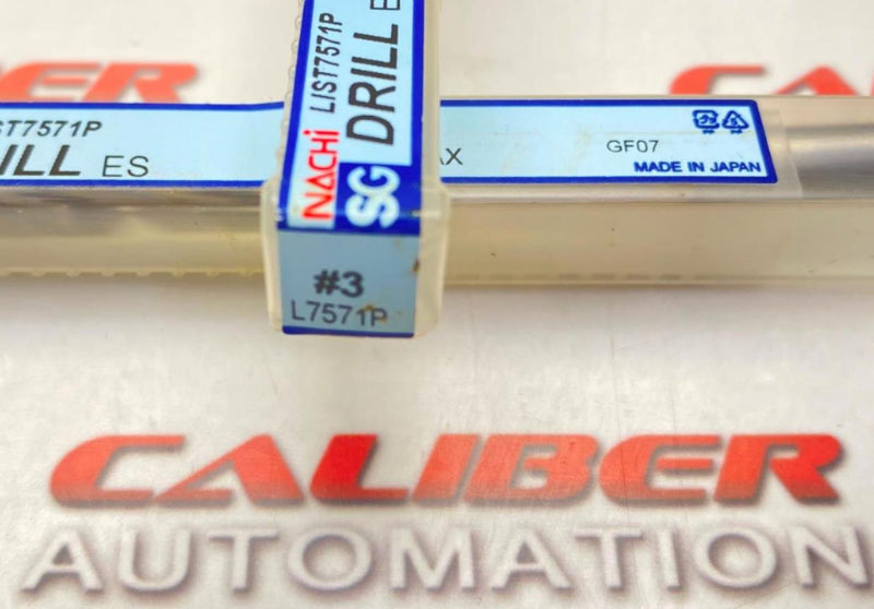 Load image into Gallery viewer, NACHI SGESS LIST7571P #3 Drill (NEW) - Caliber Automation Online Store
