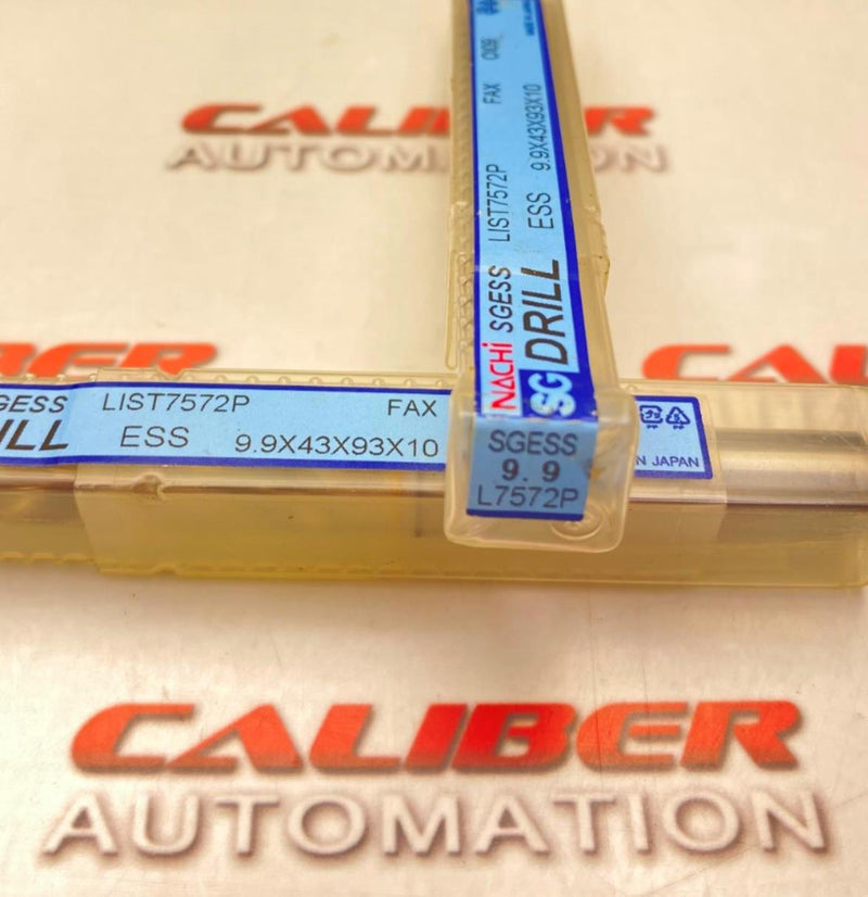 Load image into Gallery viewer, NACHI SGESS LIST7572P 9.9 mm Drill (NEW) - Caliber Automation Online Store
