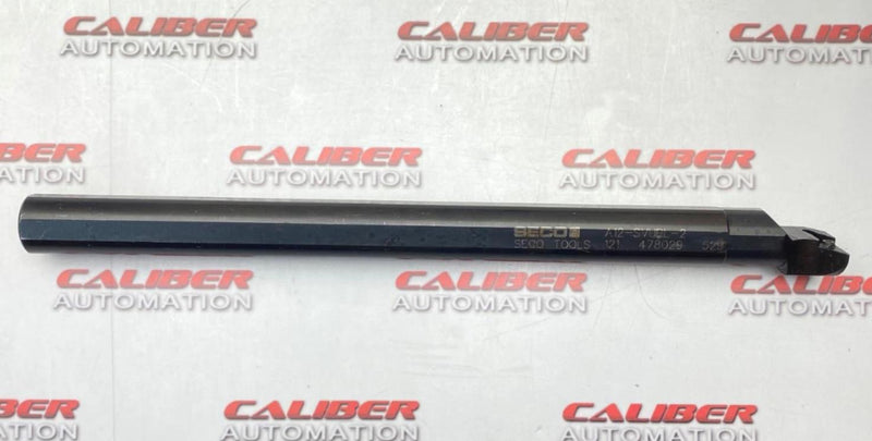 Load image into Gallery viewer, SECO A12-SVUBL-2 Coolant Thru, Indexable Boring Bar (USED) - Caliber Automation Online Store
