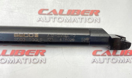 SECO A12-SVUBL-2 Coolant Thru, Indexable Boring Bar (USED) - Caliber Automation Online Store