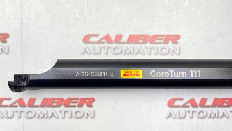 Load image into Gallery viewer, SANDVIK A12S-SDUPR 3 Coolant Thru, Indexable Boring Bar (USED) - Caliber Automation Online Store
