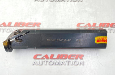 SANDVIK RAG151.32-D16-40 T-Max Q-Cut Indexable Grooving Boring Bar (USED) - Caliber Automation Online Store