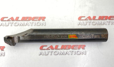 SANDVIK A12S-SDUCR 2-EX Coolant Thru, Indexable Boring Bar (SHORT) (USED) - Caliber Automation Online Store