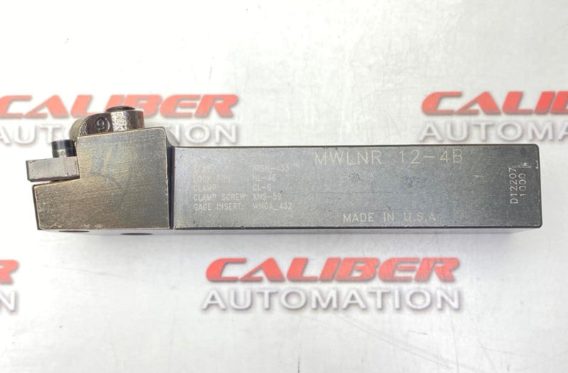Load image into Gallery viewer, KENNAMETAL MWLNR-12-4B Indexable Right Hand Turning Tool Holder (USED) - Caliber Automation Online Store
