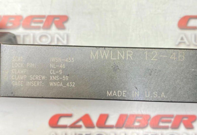 Load image into Gallery viewer, KENNAMETAL MWLNR-12-4B Indexable Right Hand Turning Tool Holder (USED) - Caliber Automation Online Store
