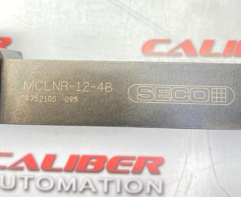 Load image into Gallery viewer, SECO MCLNR-12-4B Indexable RightHand Turning Tool Holder (USED) - Caliber Automation Online Store
