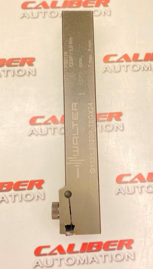 WALTER G1521.2020R-T6GX24 GroovingTool Holder (USED) - Caliber Automation Online Store