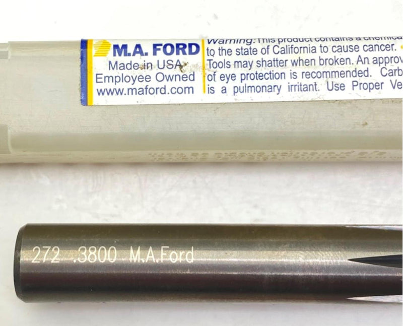 Load image into Gallery viewer, M.A.FORD 272 3800J Solid Carbide Reamer (NEW) - Caliber Automation Online Store
