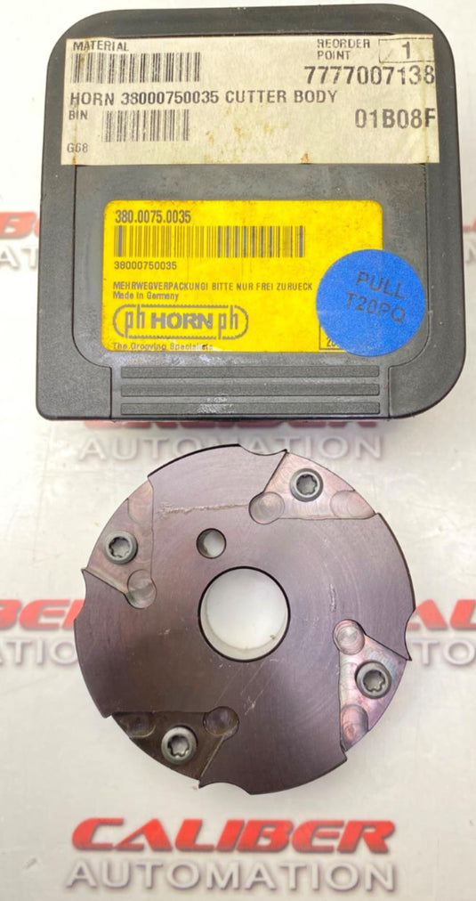PH HORN 380.0075.0035 Indexable Milling Cutter Body (NEW) - Caliber Automation Online Store