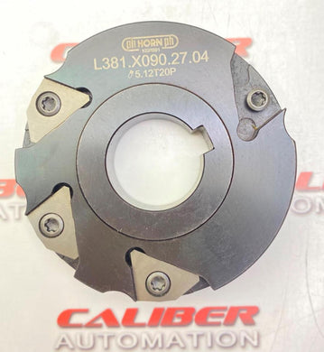 PH HORN L381.X090.27.04 Indexable Milling Cutter Body (USED) - Caliber Automation Online Store