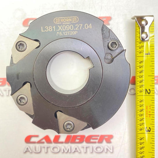 PH HORN L381.X090.27.04 Indexable Milling Cutter Body (USED) - Caliber Automation Online Store