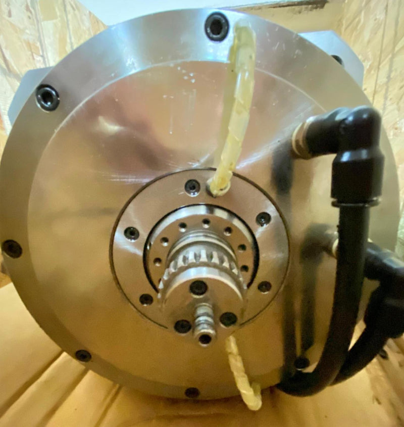 Load image into Gallery viewer, YASKAWA MATSUURA SPINDLE MOTOR UAASID-19LMU21 (USED) - Caliber Automation Online Store
