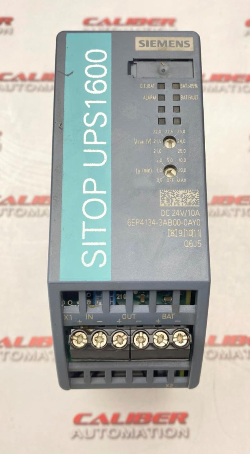 Load image into Gallery viewer, SIEMENS 6EP4134-3AB00-0AY0 SITOP UPS1600 Power Supply (USED) - Caliber Automation Online Store
