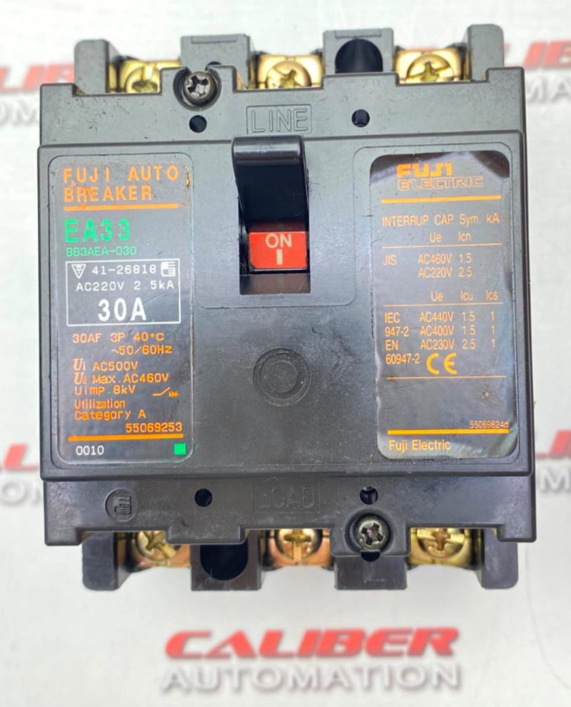 Load image into Gallery viewer, FUJI ELECTRIC EA33 CIRCUIT BREAKER (USED) - Caliber Automation Online Store
