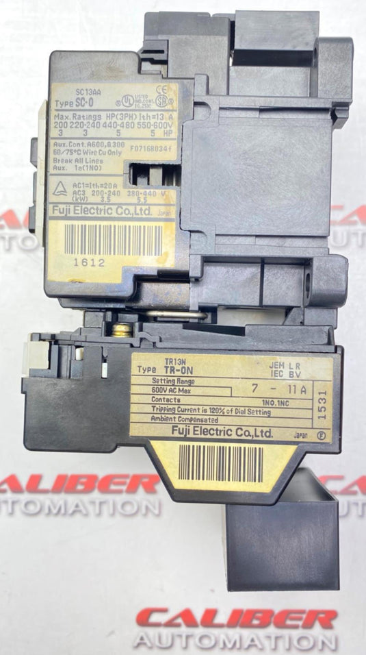 FUJI ELECTRIC SC-0 & TK-0N Contactor (USED) - Caliber Automation Online Store