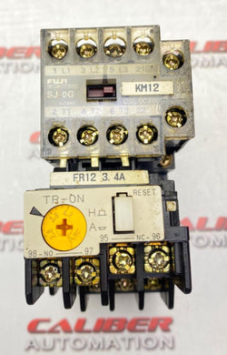 FUJI ELECTRIC SJ-0G & TR-ON Magnetic Contactor (USED) - Caliber Automation Online Store