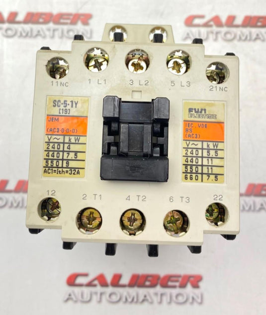 FUJI ELECTRIC SC-5-1Y Contactor (USED) - Caliber Automation Online Store