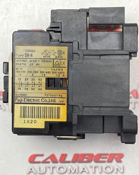 FUJI ELECTRIC SH-4 SH04AA Contactor  (USED) - Caliber Automation Online Store