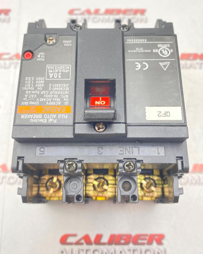 Load image into Gallery viewer, FUJI ELECTRIC EA53AC CIRCUIT BREAKER (USED) - Caliber Automation Online Store
