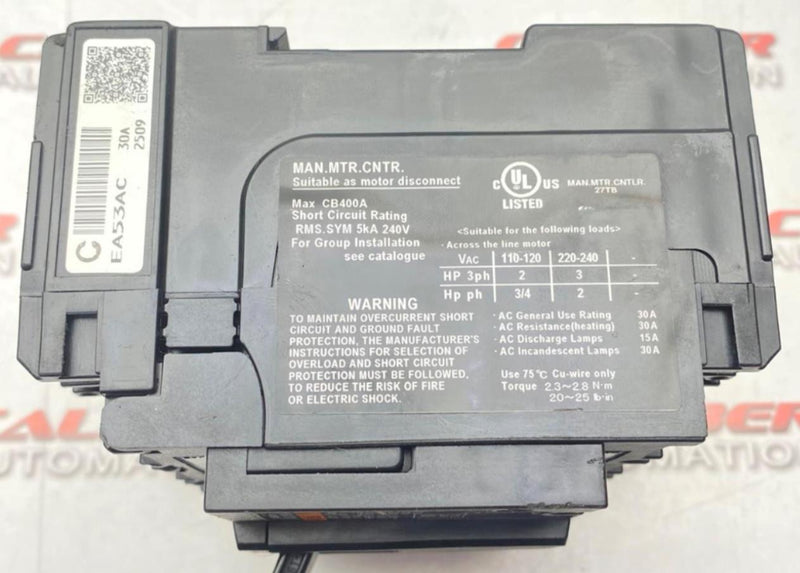 Load image into Gallery viewer, FUJI ELECTRIC EA53AC CIRCUIT BREAKER (USED) - Caliber Automation Online Store
