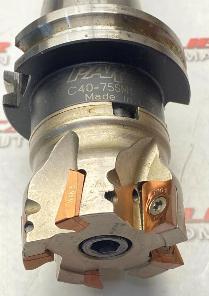 Load image into Gallery viewer, PARLEC C40-75SM1 Collet Chuck Tool Holder with WALTER F4042.UB.051.Z05.15 (USED) - Caliber Automation Online Store
